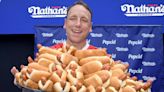 Joey Chestnut Eats 62 Hot Dogs to Claim 16th Title in Nathan's Fourth of July Contest