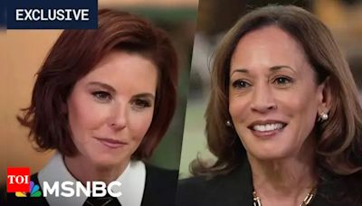 MSNBC anchor reveals what she really thinks of Kamala Harris after interview | World News - Times of India