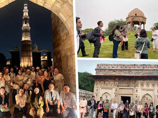 World Heritage Committee delegates navigate Delhi with heritage walk leaders | Events Movie News - Times of India