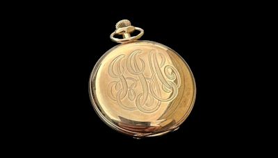 Titanic's wealthiest passenger's gold pocket watch sells for record-breaking €1.4 million