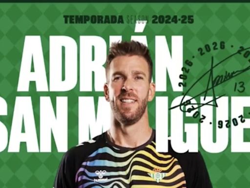 Oficial: Adrián regresa al Betis