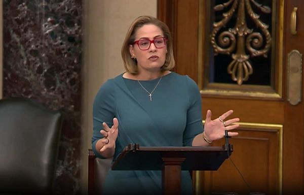 Maybe one day, we'll listen to Sen. Kyrsten Sinema's lone voice in the apocalypse