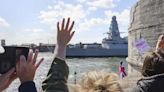 Royal Navy warship leaves Portsmouth to protect vital UK trade routes