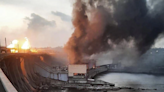 Ataques rusos paralizan central hidroeléctrica en Ucrania