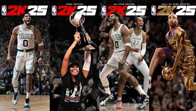 NBA 2K25: Jayson Tatum, A'ja Wilson and Vince Carter announced as cover athletes