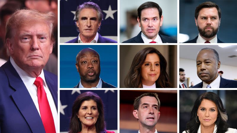 These are Trump’s potential vice president picks | CNN Politics