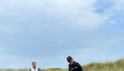 Golf's Greatest Holes filming 'The Open Special' series at Royal Portrush