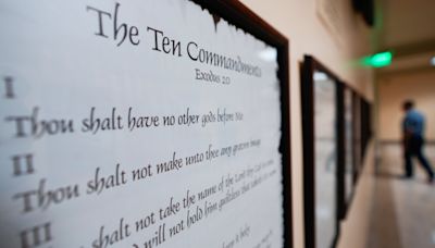 Lawsuit challenges new Louisiana law on the 10 Commandments