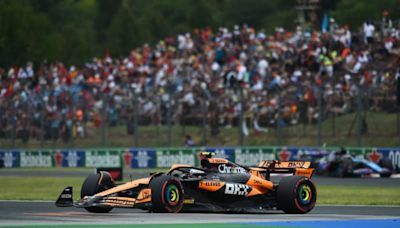 Norris seizes pole in McLaren one-two at Hungarian Grand Prix