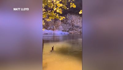 ‘It hit really fast:’ Man recounts witnessing rockslide at Mead’s Quarry