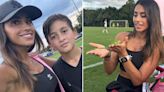 Messi's glam Wag Antonela loving new season as 'soccer mom' with special guest