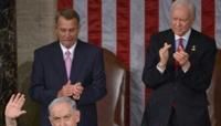 Israel's Prime Minister Benjamin Netanyahu delivers a speech to the US Congress in March 2015 attacking then president Barack Obama's Iran diplomacy