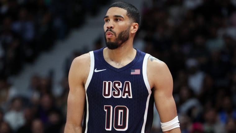 Why is Jayson Tatum not playing? Celtics star out of Steve Kerr's USA basketball rotation in 2024 Olympics opener | Sporting News