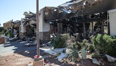 Four Palm Desert businesses destroyed in overnight structure fire