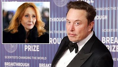 Elon Musk asks J.K. Rowling to move on from posting trans hot takes on X — but ‘heartily agrees’ with author