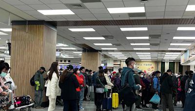 快訊/大雷雨影響！松山機場「暫停地面作業」 航班受影響