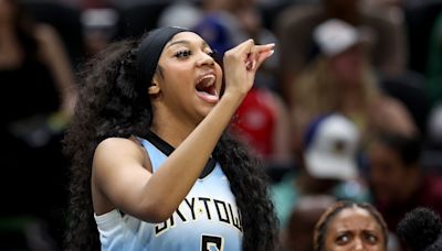 Angel Reese gets her 13th consecutive double-double, setting a WNBA record