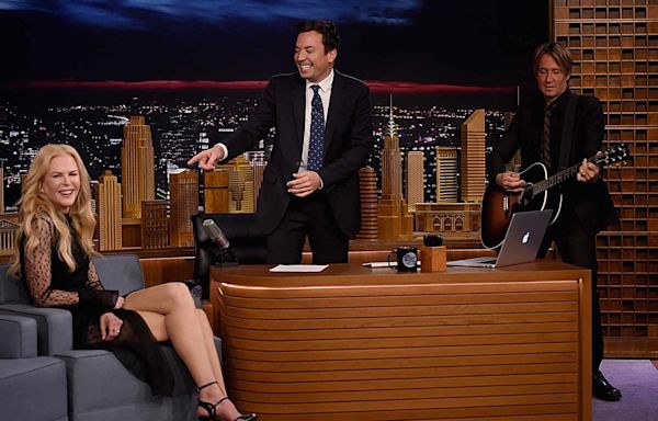 Jimmy Fallon calls Keith Urban 'good sport' about Nicole Kidman's past crush, recalls prank they pulled on her