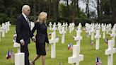 Biden echoes Reagan at Normandy, speaking on the price of freedom
