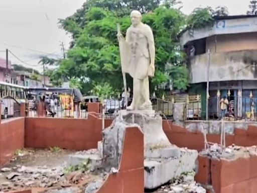 Mahatma Gandhi Statue Removed In Assam; Chief Minister 'Not Unaware'