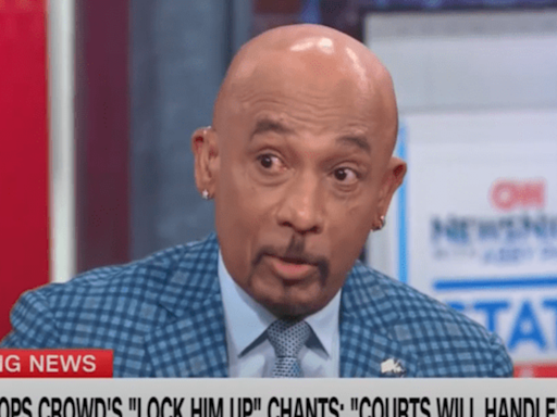 Montel Williams praises Harris on CNN and tears up sharing 'why I put a uniform on'