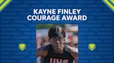2024 Kayne Finley Courage Award winner Nyrania Barr-Miller of University High School