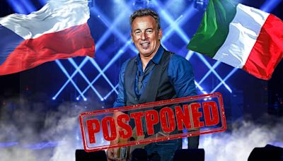 Bruce Springsteen’s sad European tour updates