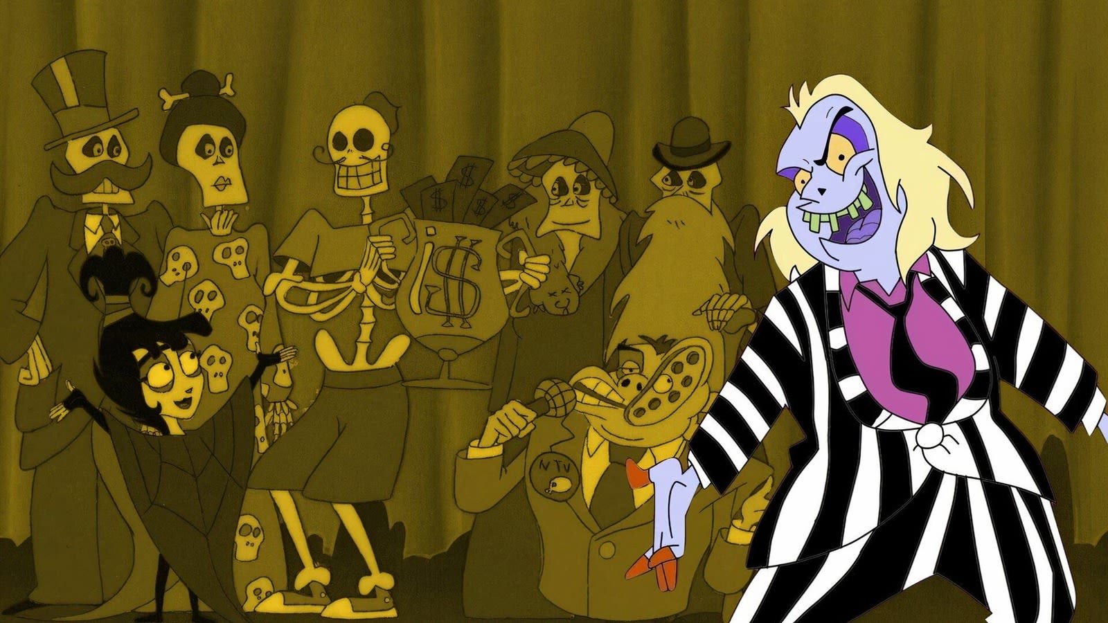 You Can Finally Watch All 4 Seasons Of Tim Burton's Beetlejuice Cartoon - Here's How