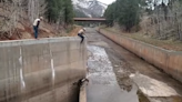 CPW coaxes trapped mountain lions from spillway