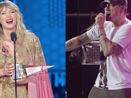 Eminem pone fin al reinado del álbum de Taylor Swift