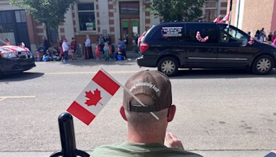 A Canada Day parade amazed Wetaskiwin residents