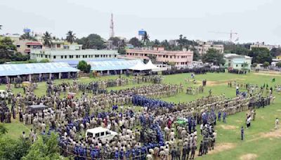 Odisha: Puri under thick security blanket ahead of Rath Yatra celebrations