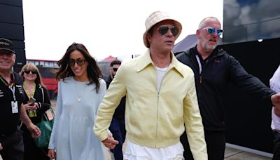 GALLERY: Brad Pitt among stars watching as Hamilton wins British Grand Prix