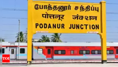 Railways urged to develop Podanur station as second terminal in Coimbatore | Coimbatore News - Times of India