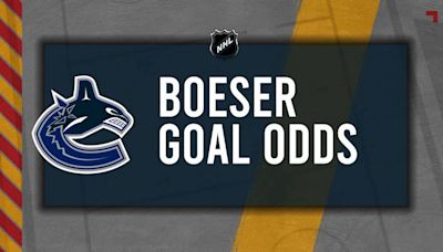 Will Brock Boeser Score a Goal Against the Oilers on May 8?