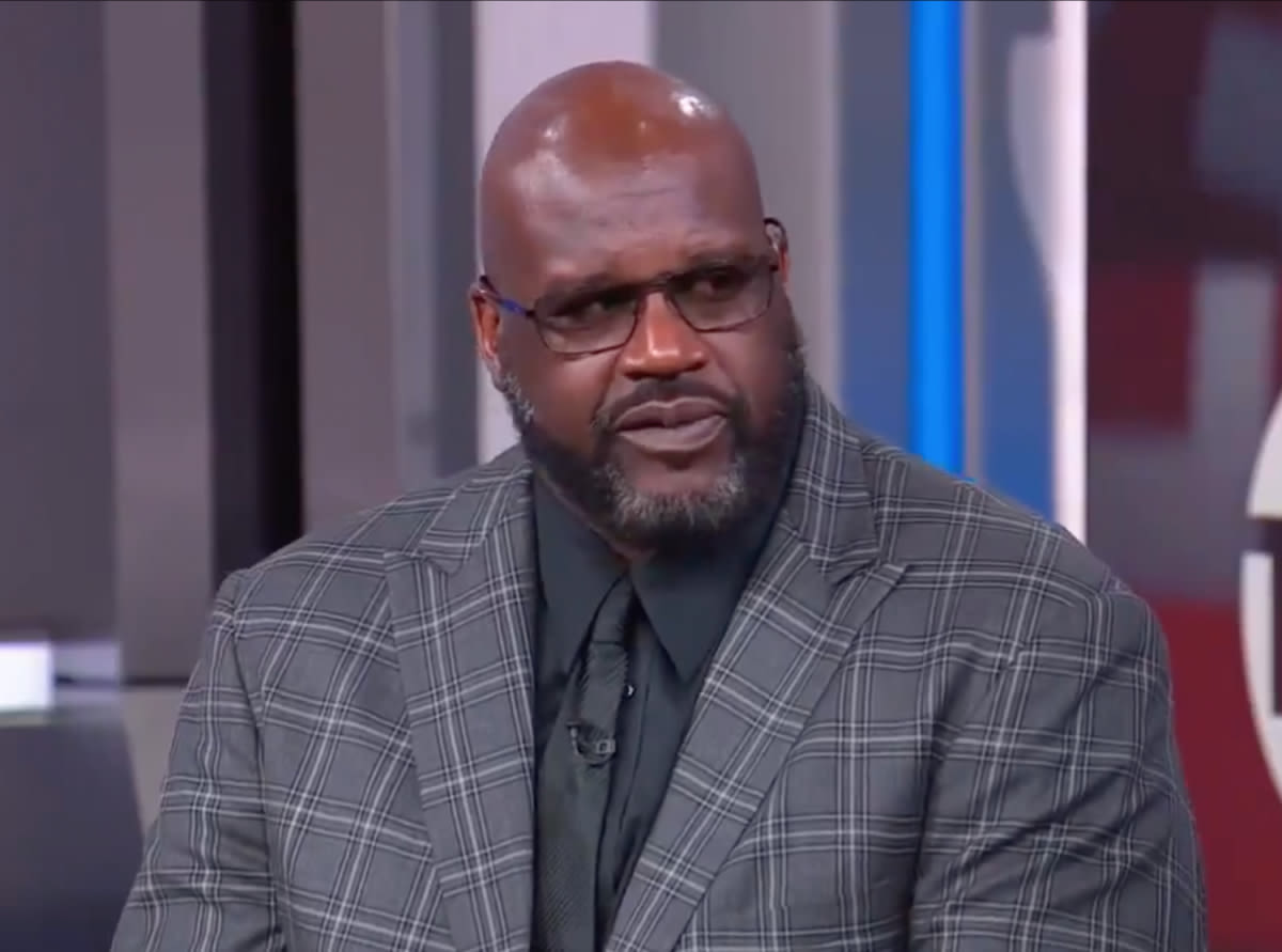 Shaquille O'Neal Trending After Heated Exchange With Shannon Sharpe