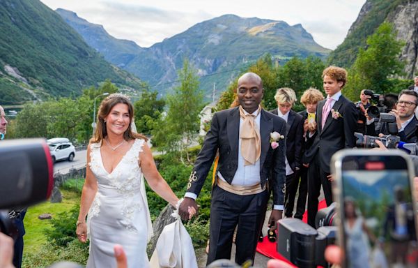 Norway's Princess Märtha Louise marries a US man who says he's a 6th-generation shaman in a one-of-a-kind royal wedding