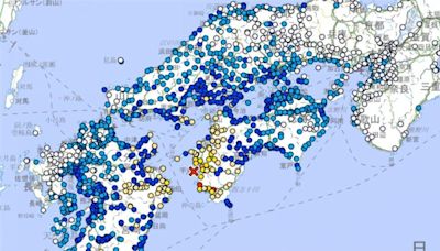 日本四國地區地震釀12傷 宇和島城冒20公尺裂縫