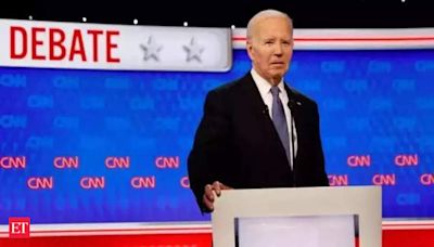 Biden says he was sick during debate, asserts only 'Lord Almighty' can drive him out of race - The Economic Times