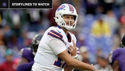 Top NFL Week 4 storylines: Josh Allen vs. Lamar Jackson; can Steelers go 4-0?