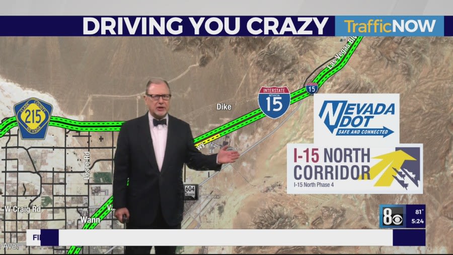 What’s Driving You Crazy? – Daytime lane restrictions coming to I-15 around the Las Vegas Motor Speedway