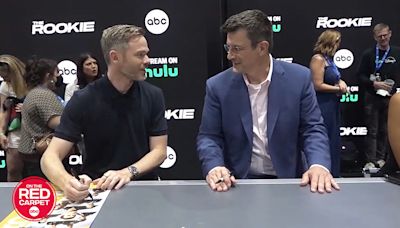 Nathan Fillion and Shawn Ashmore are no rookies when it comes to attending San Diego Comic Con