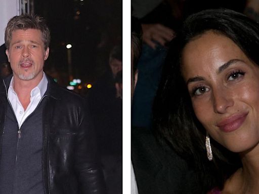 Brad Pitt and Ines De Ramon Spotted on Romantic Stroll in California in Rare Outing