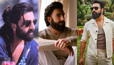 Hotness alert! From Ranbir Kapoor, Ranveer Singh to Vicky Kaushal: Actors who aced the heavy beard look