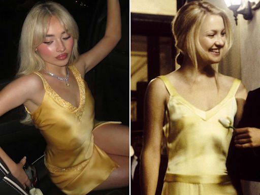 Kate Hudson cosigns Sabrina Carpenter's 'How to Lose a Guy in 10 Days'–esque dress: 'Andie Anderson Espresso'