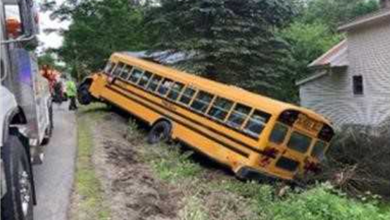 Seven students involved in Windham County school bus crash, no injuries reported