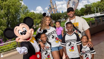 Star sighting: Ciara, Russell Wilson and family at Disney World