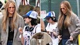 Jennifer Lopez hits up flea market with child Emme, 16, after canceling tour to focus on family