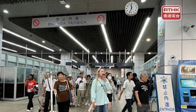 澳門五一期間內地旅客增長近三成 琴澳團進團出首發團今抵埗