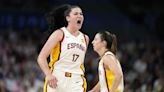 Megan Gustafson chasing an Olympic medal playing basketball with Spain